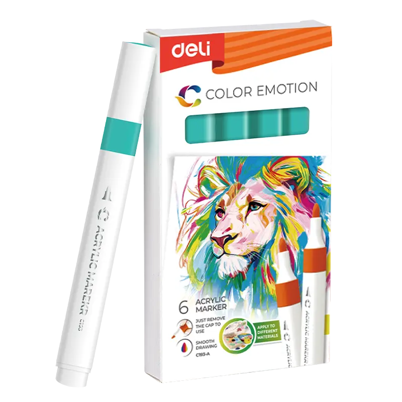 Deli-EC193A Acrylic Marker