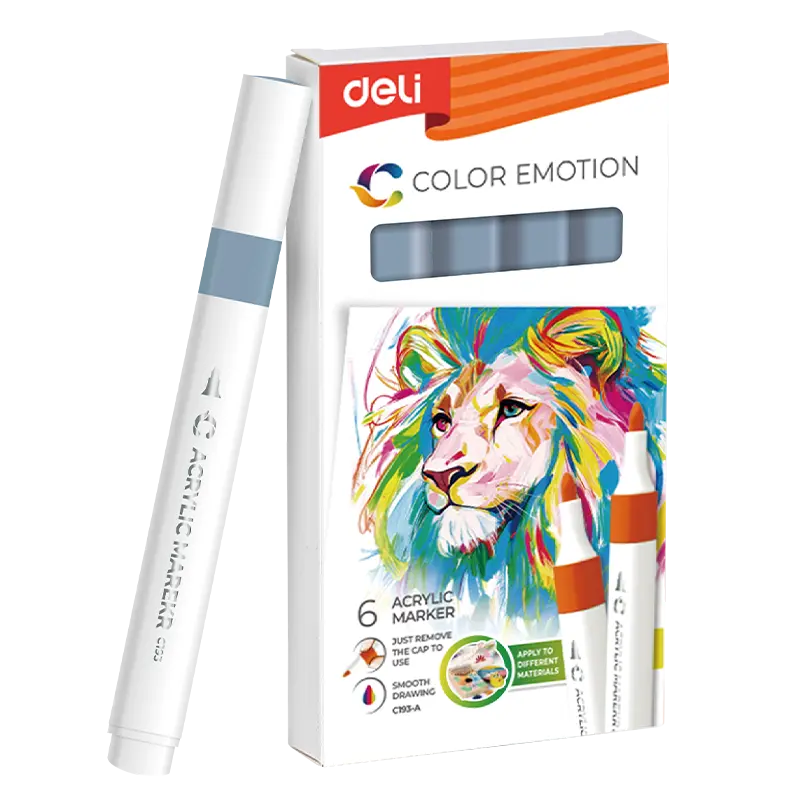 Deli-EC193A Acrylic Marker
