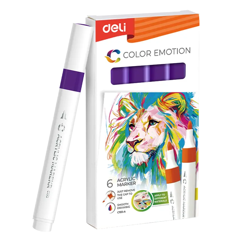 Deli-EC193A Acrylic Marker