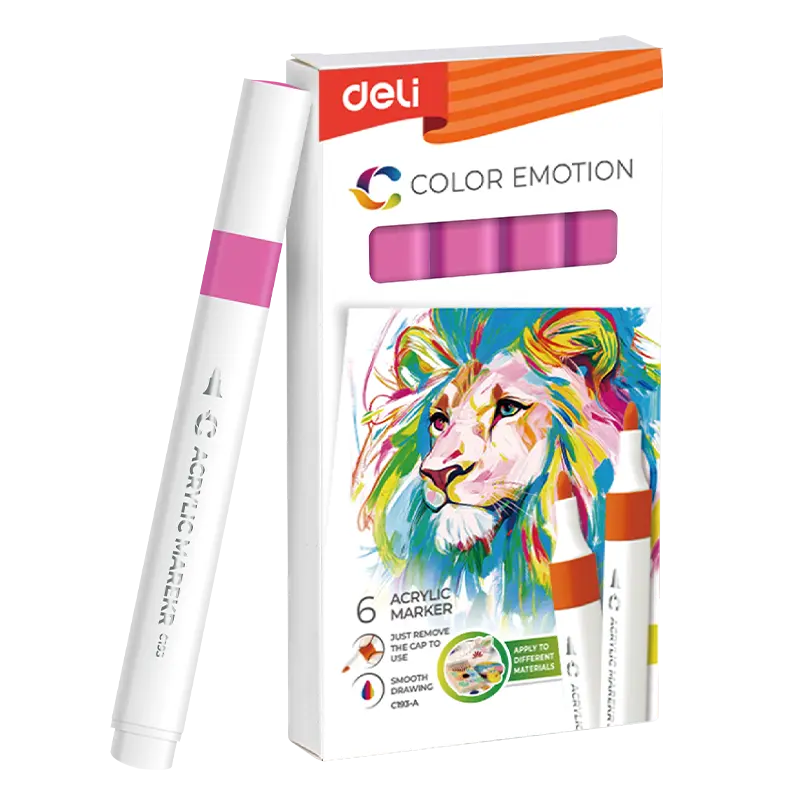 Deli-EC193A Acrylic Marker