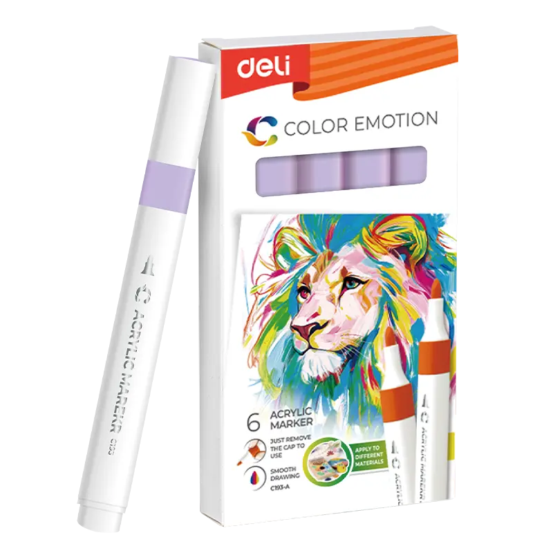 Deli-EC193A Acrylic Marker