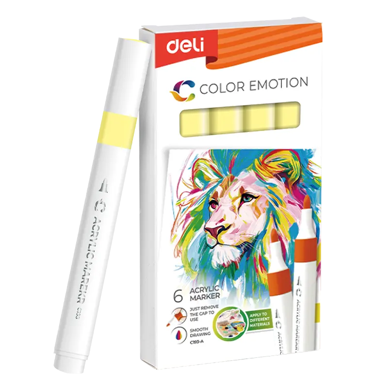 Deli-EC193A Acrylic Marker