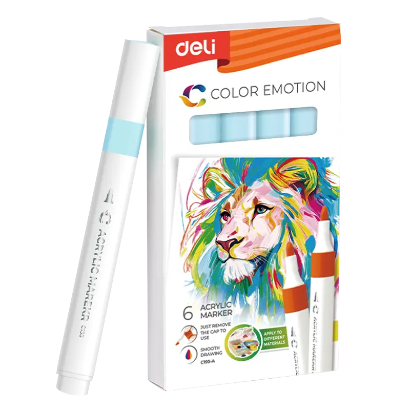 Deli-EC193A Acrylic Marker