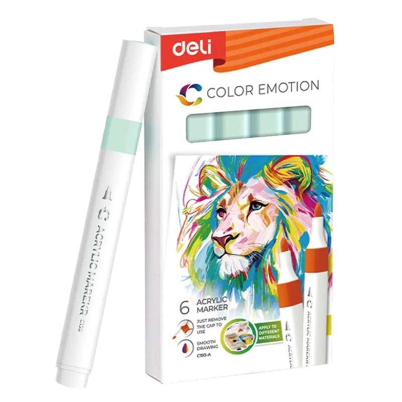 Deli-EC193A Acrylic Marker