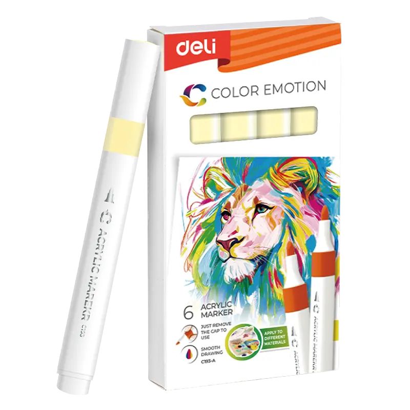 Deli-EC193A Acrylic Marker