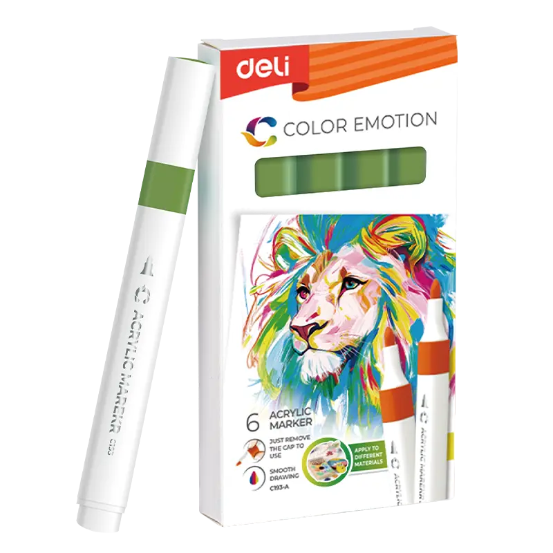 Deli-EC193A Acrylic Marker