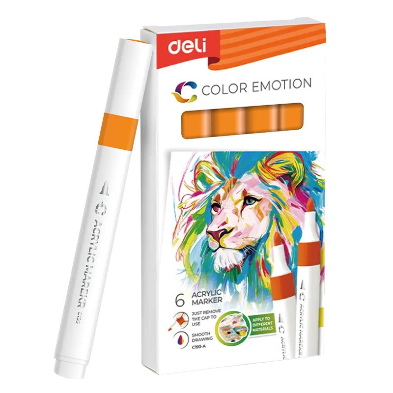 Deli-EC193A Acrylic Marker