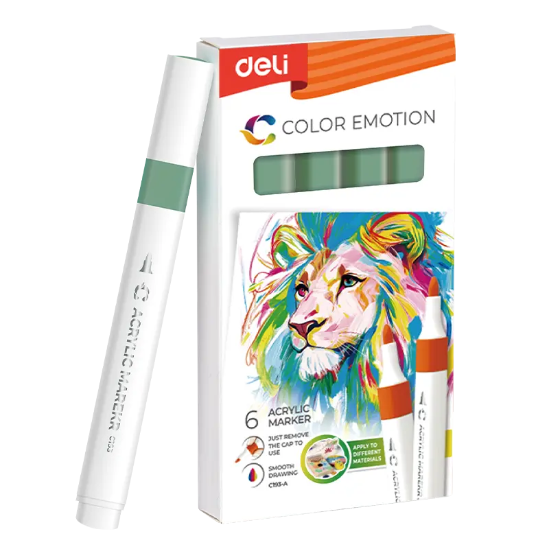 Deli-EC193A Acrylic Marker