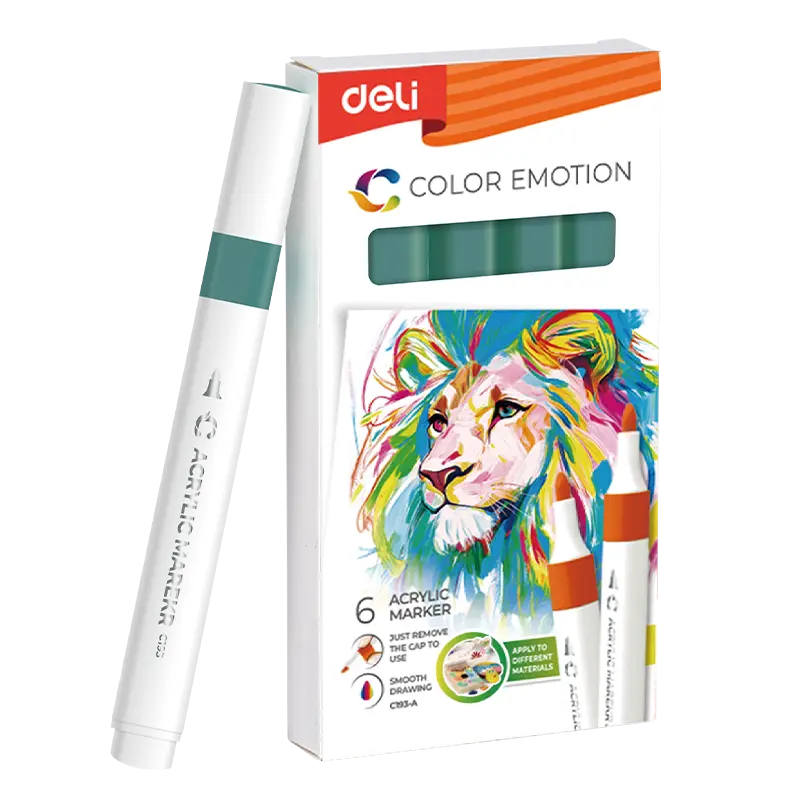 Deli-EC193A Acrylic Marker