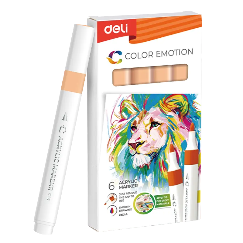 Deli-EC193A Acrylic Marker
