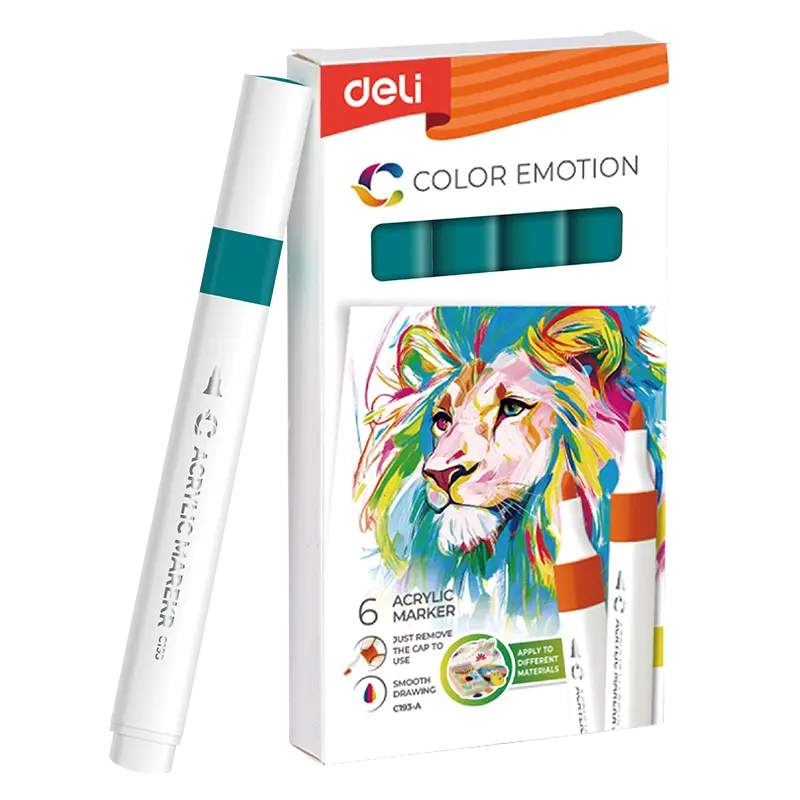 Deli-EC193A Acrylic Marker