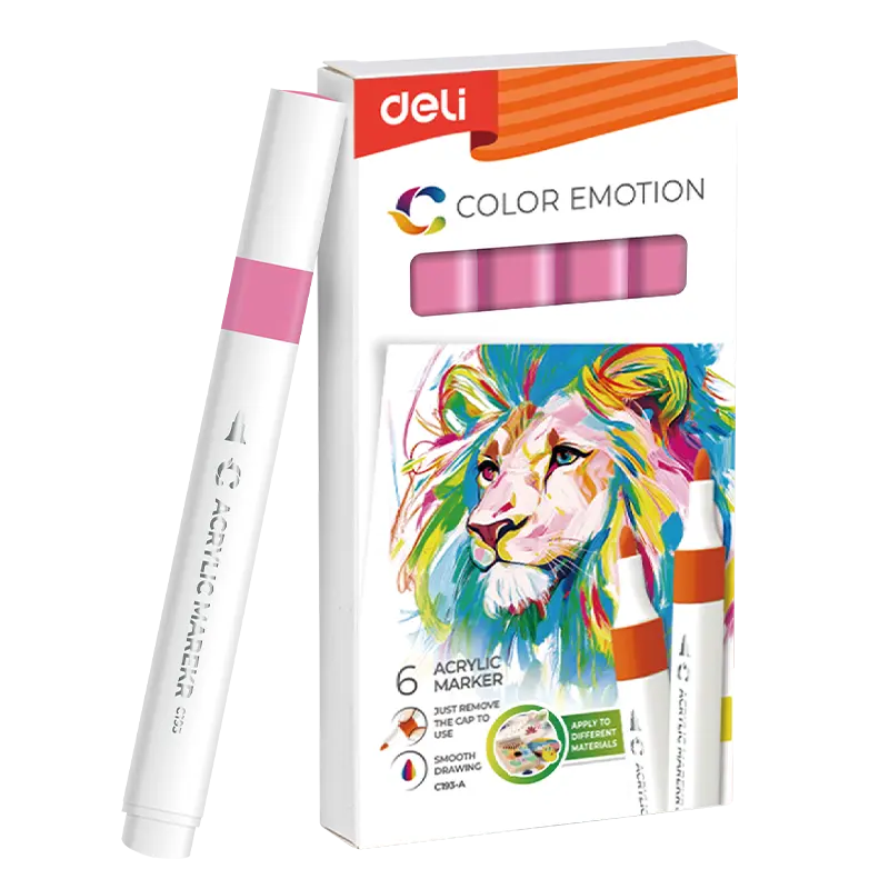 Deli-EC193A Acrylic Marker
