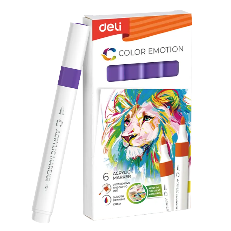 Deli-EC193A Acrylic Marker
