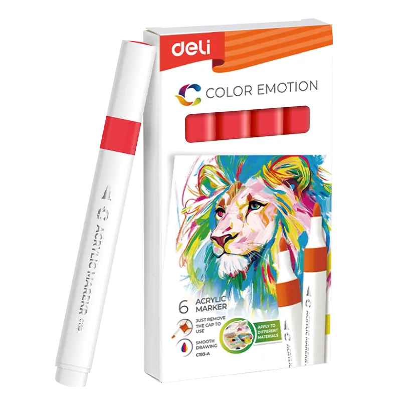 Deli-EC193A Acrylic Marker