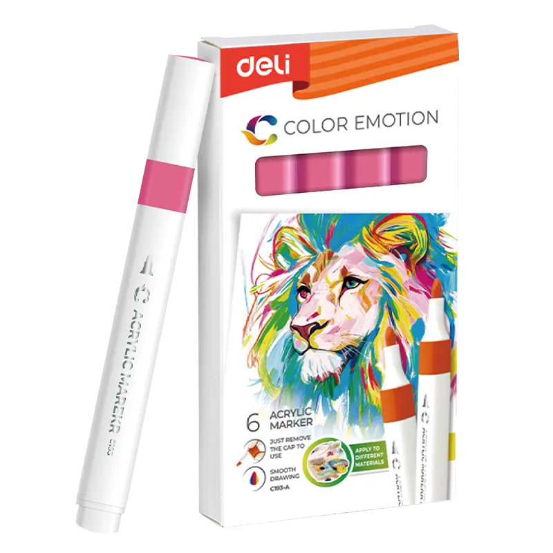 Deli-EC193A Acrylic Marker