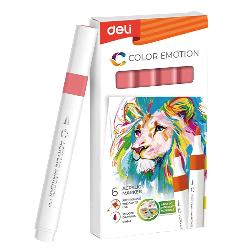 Deli-EC193A Acrylic Marker