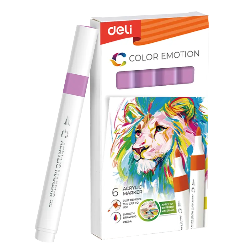 Deli-EC193A Acrylic Marker