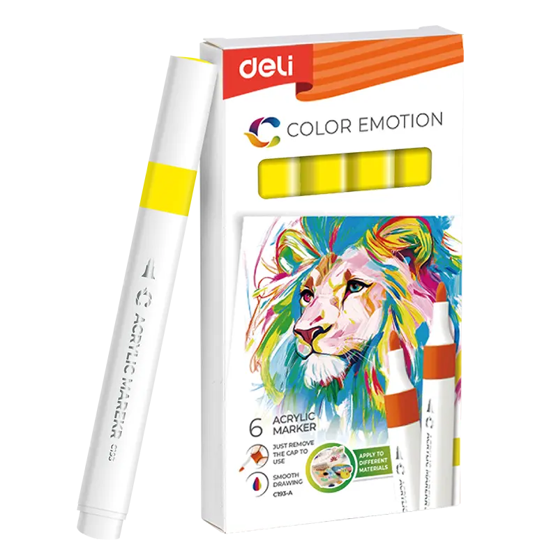 Deli-EC193A Acrylic Marker