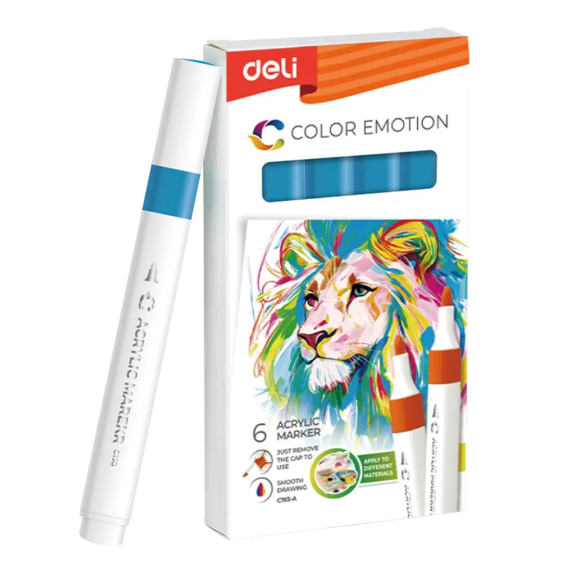 Deli-EC193A Acrylic Marker