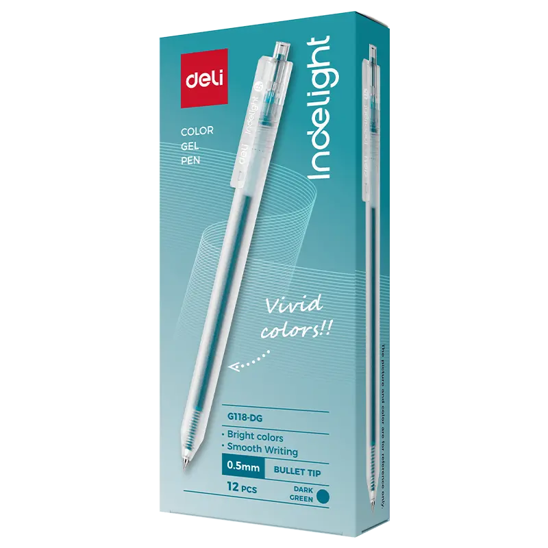Deli-EG118-DG Color Gel Pen