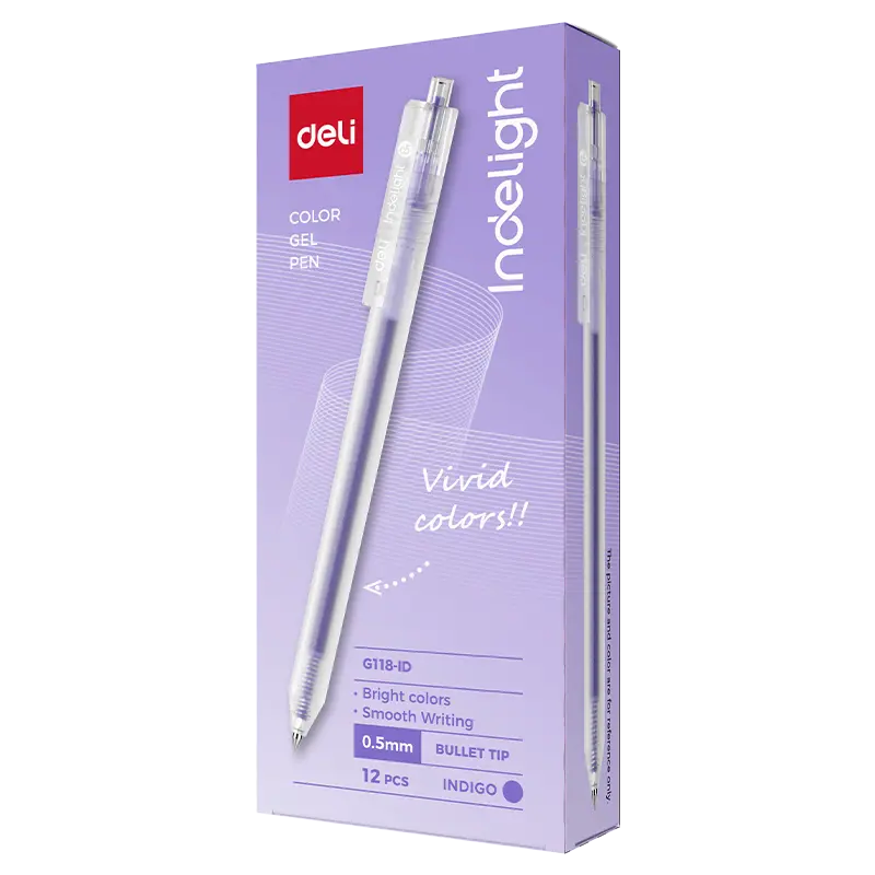 Deli-EG118-ID Color Gel Pen
