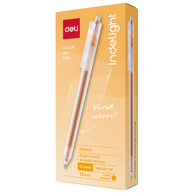 Deli-EG118-LO Color Gel Pen