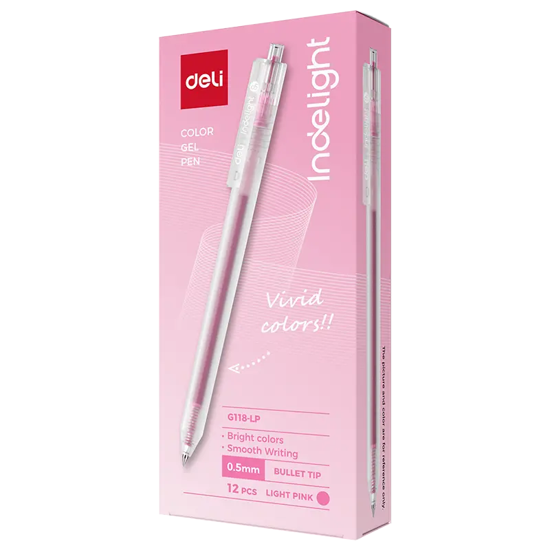 Deli-EG118-LP Color Gel Pen