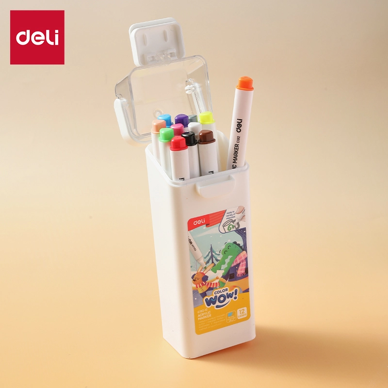 Deli-EC192-12 Acrylic Marker