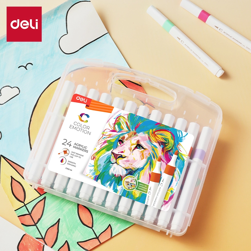 Deli-EC193-24 Acrylic Marker